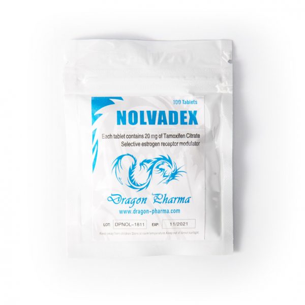 Nolvadex 20 mg 100 tabletas Dragon Pharma
