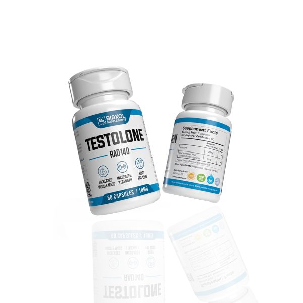 Testolone (Rad140) 10 mg Biaxol Supplements - Imagen 2